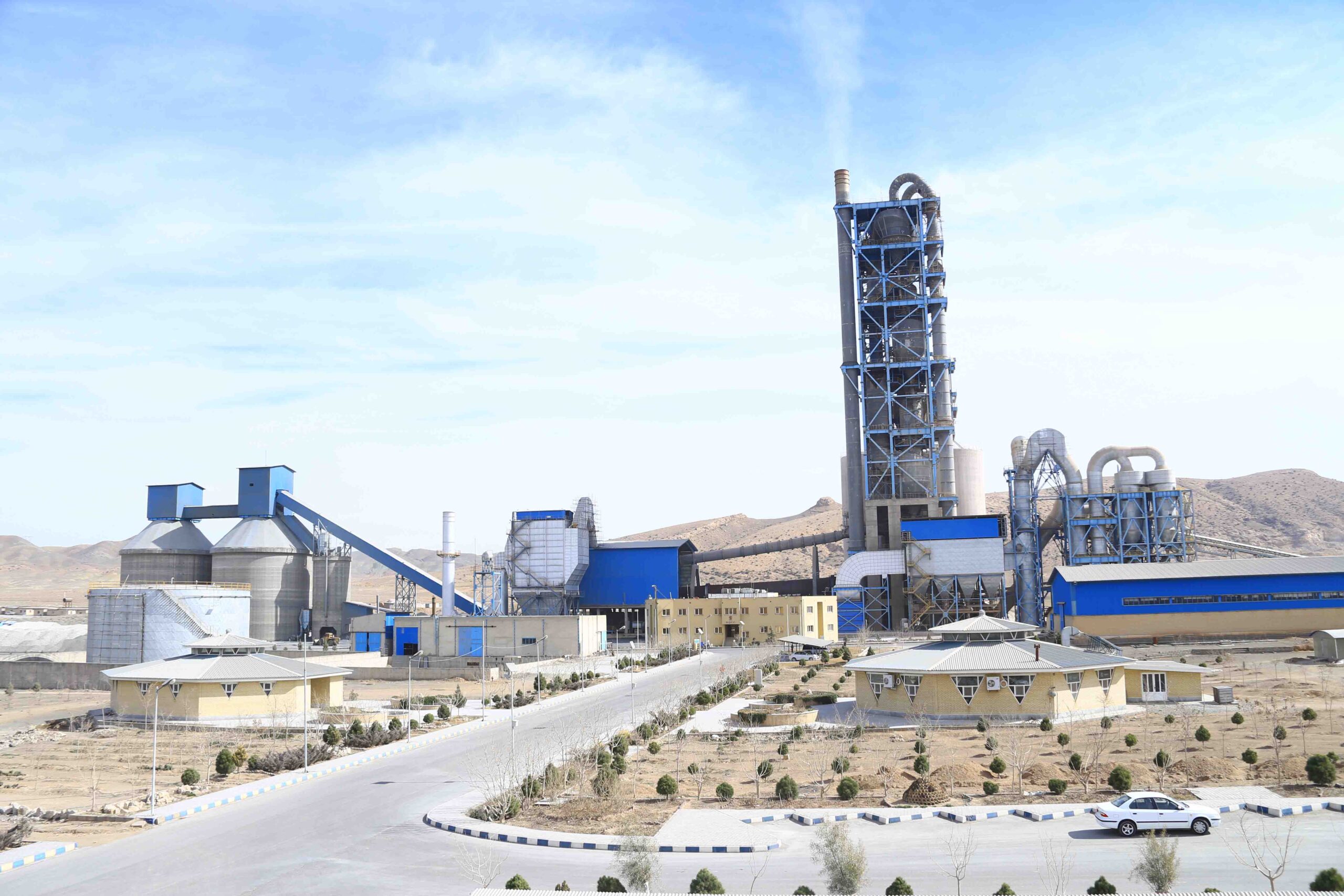 نیروگاه دیزل ژنراتور - شرکت سیمان نیزار قم