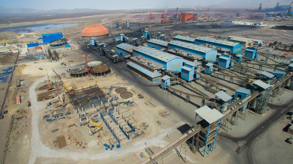 کارخانه کنسانتره سنگ آهن گل‌گهر سیرجان- خطوط 5، 6 و 7