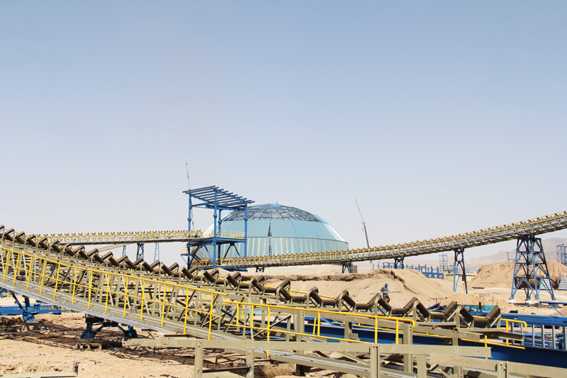 کارخانه کنسانتره سنگ آهن سنگان خراسان