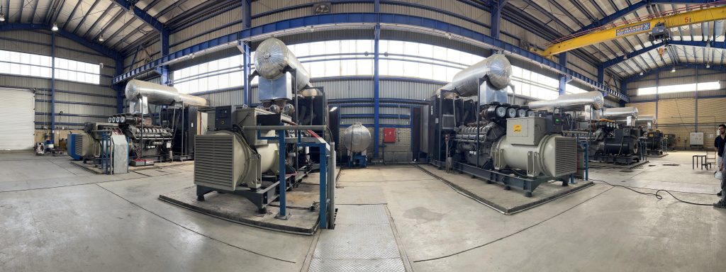 نیروگاه-دیزل-ژنراتور-پایا-فولاد-کویر-یزد